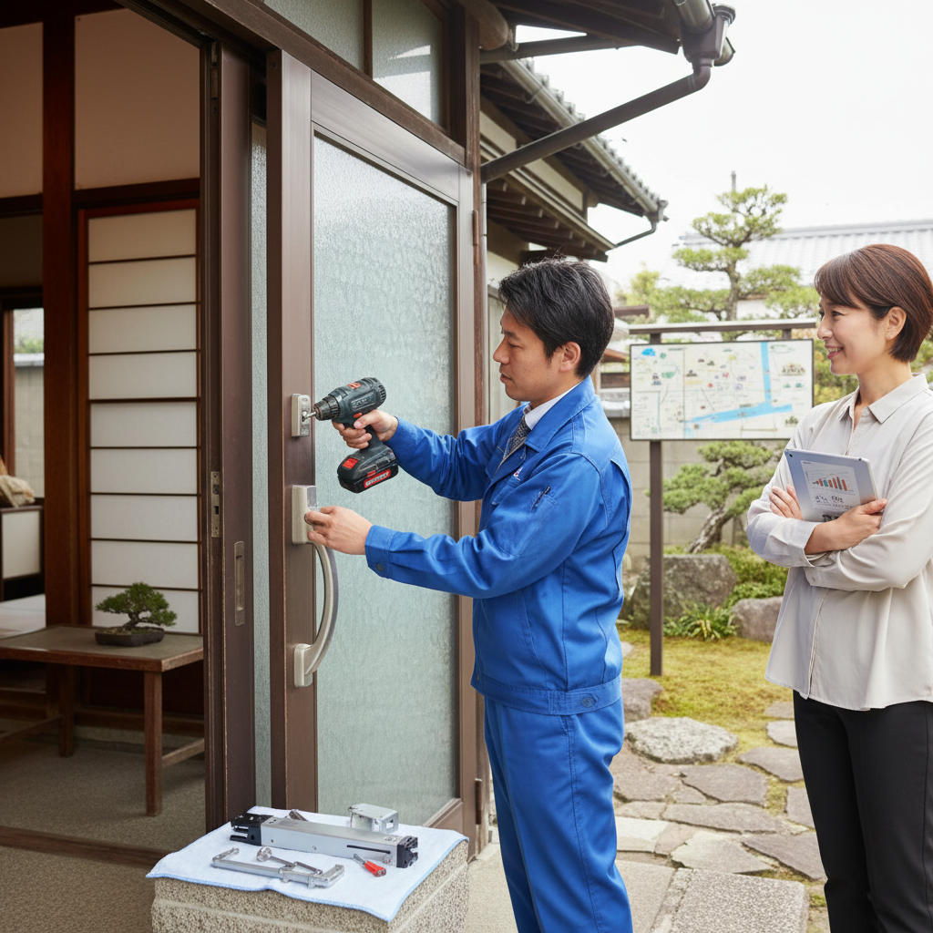 杉並区上荻でのドアクローザー交換の料金相場と依頼の流れ