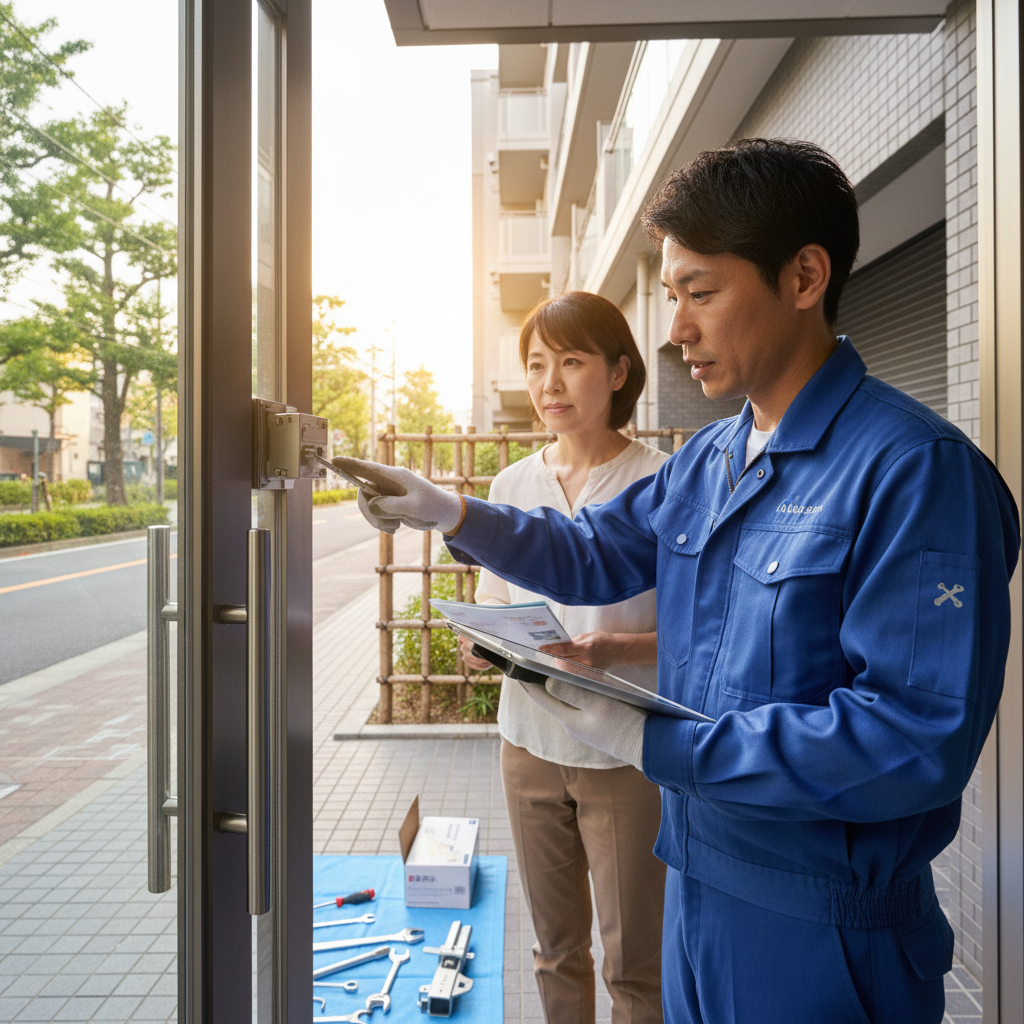 杉並区成田西 ドアクローザー交換の料金相場・事例と依頼の流れ