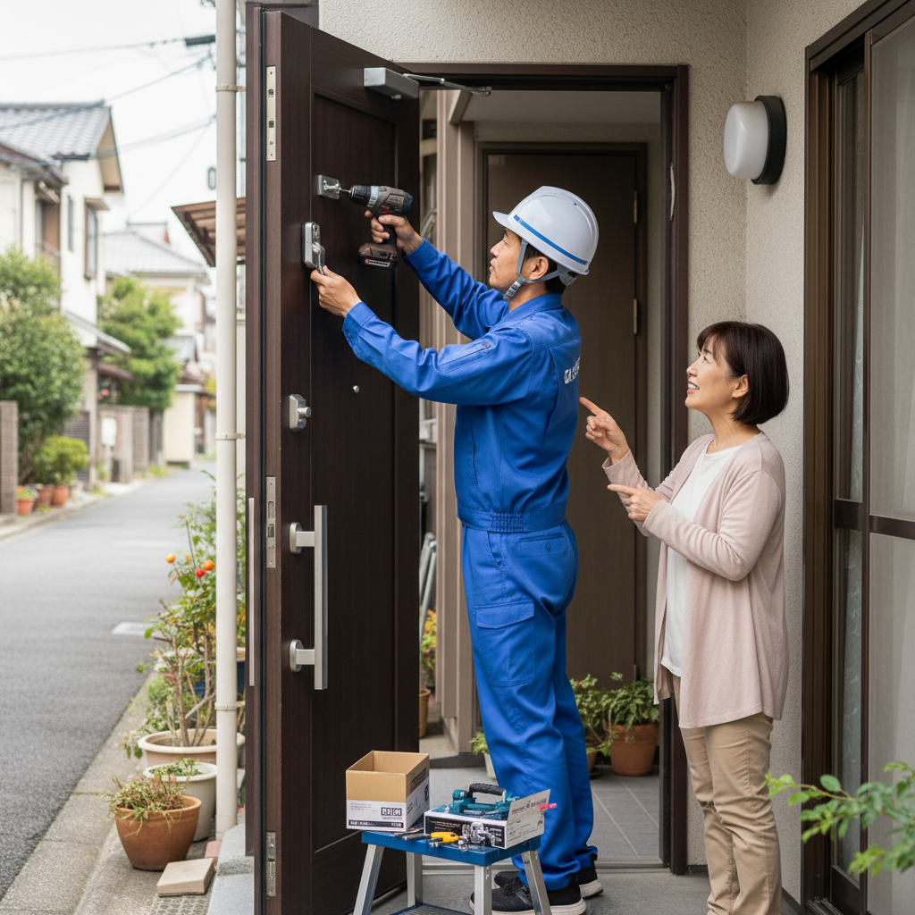 杉並区西荻北のドアクローザー交換：料金相場・事例・依頼の流れ