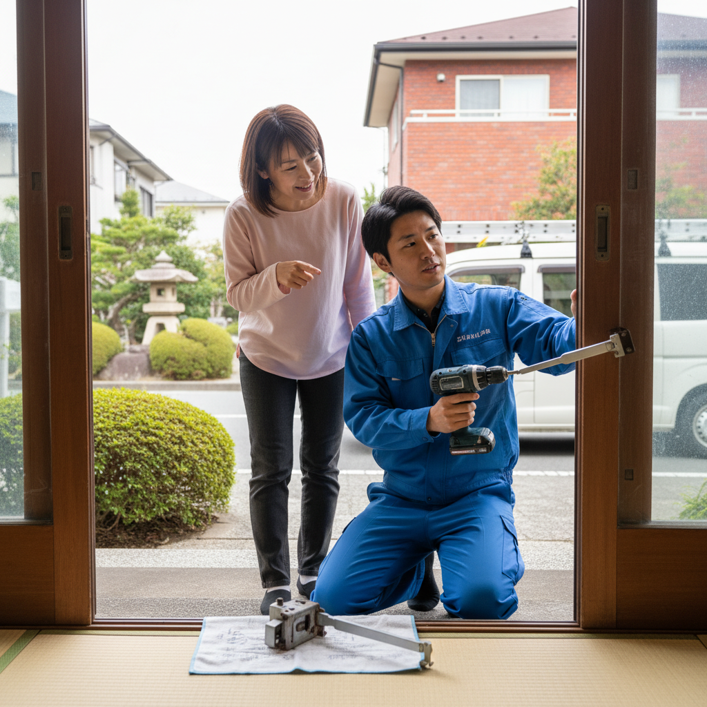 杉並区西荻南 ドアクローザー交換の料金相場、事例と依頼の流れ