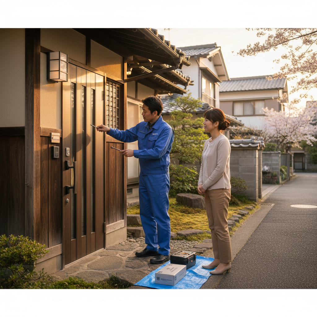 杉並区和田のドアクローザー交換:料金相場、事例、依頼の流れ