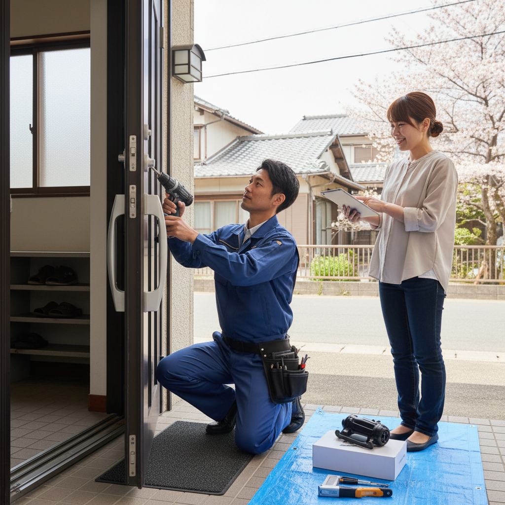 江戸川区北小岩 ドアクローザー交換の料金相場と依頼の流れ