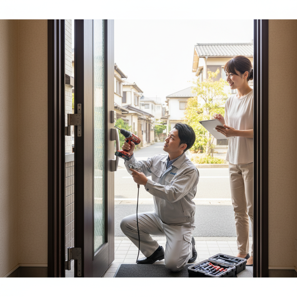 江戸川区小松川のドアクローザー交換：料金相場と依頼の流れ