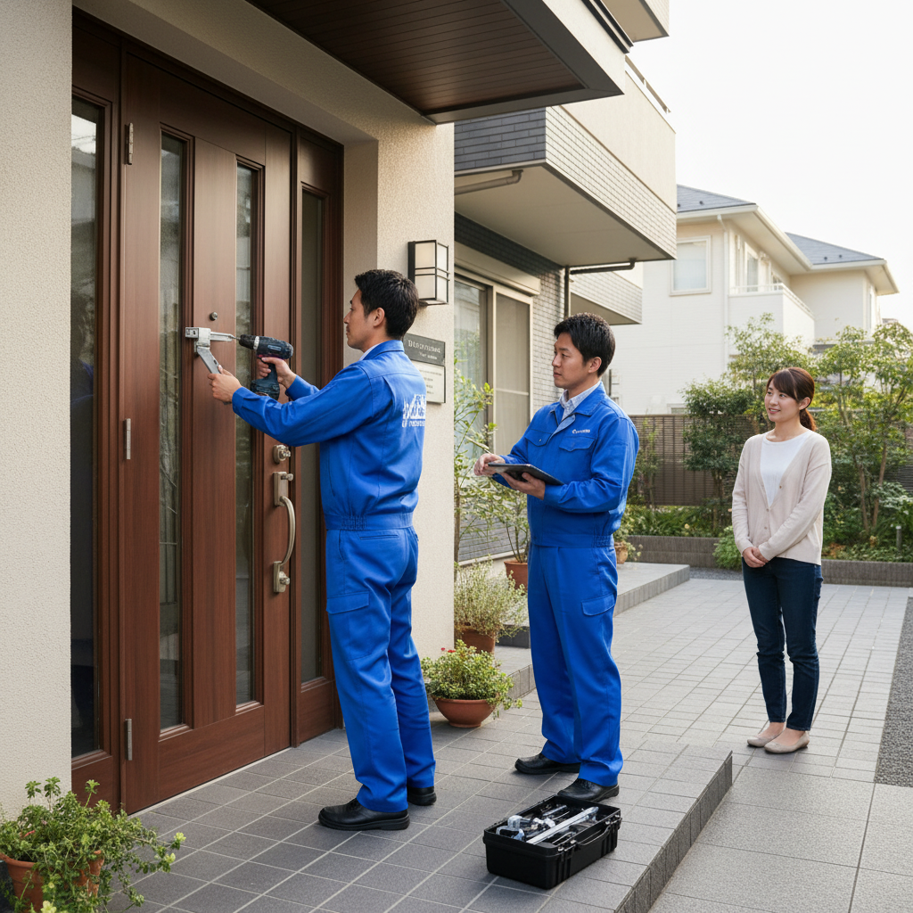 江戸川区 西小岩でのドアクローザー交換：料金相場、事例、依頼の流れ