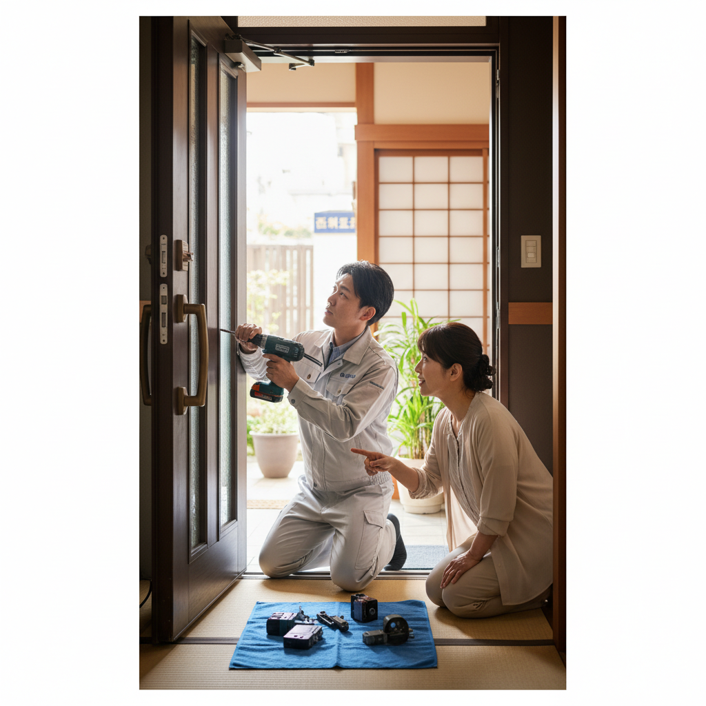 江戸川区西瑞江のドアクローザー交換：料金相場と依頼の流れ