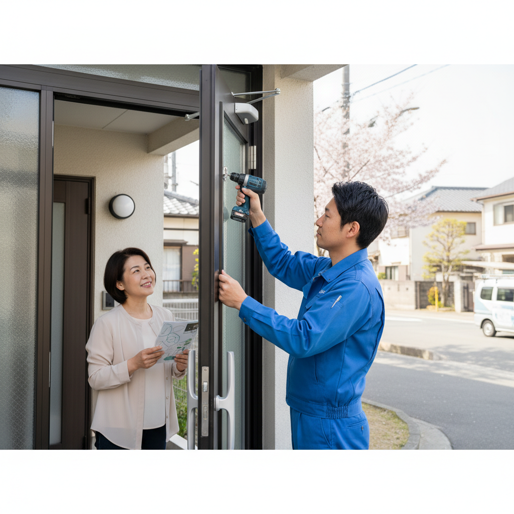 江戸川区松江でのドアクローザー交換：料金相場、事例、依頼の流れ