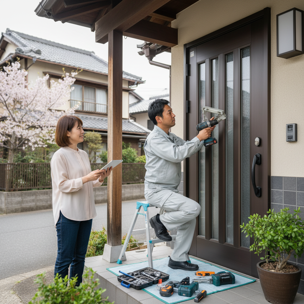 江戸川区松本 ドアクローザー交換の料金相場と依頼の流れ