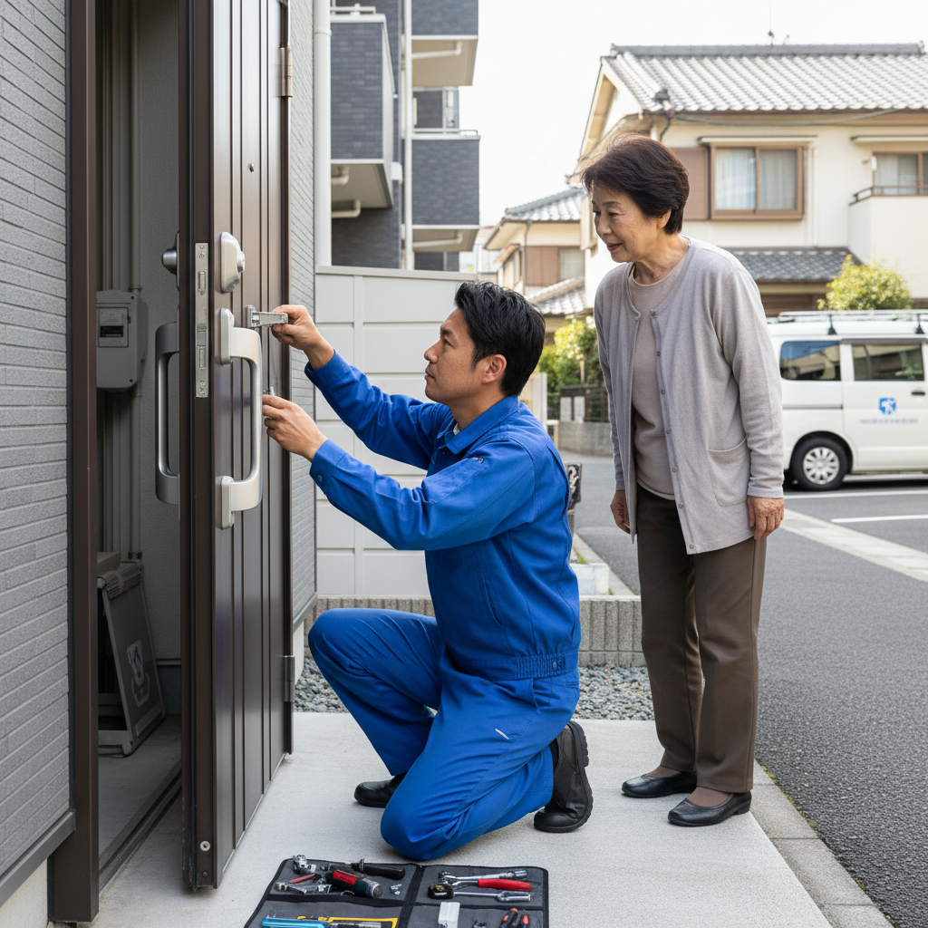 板橋区大山西町でのドアクローザー交換：料金相場、事例、依頼の流れ