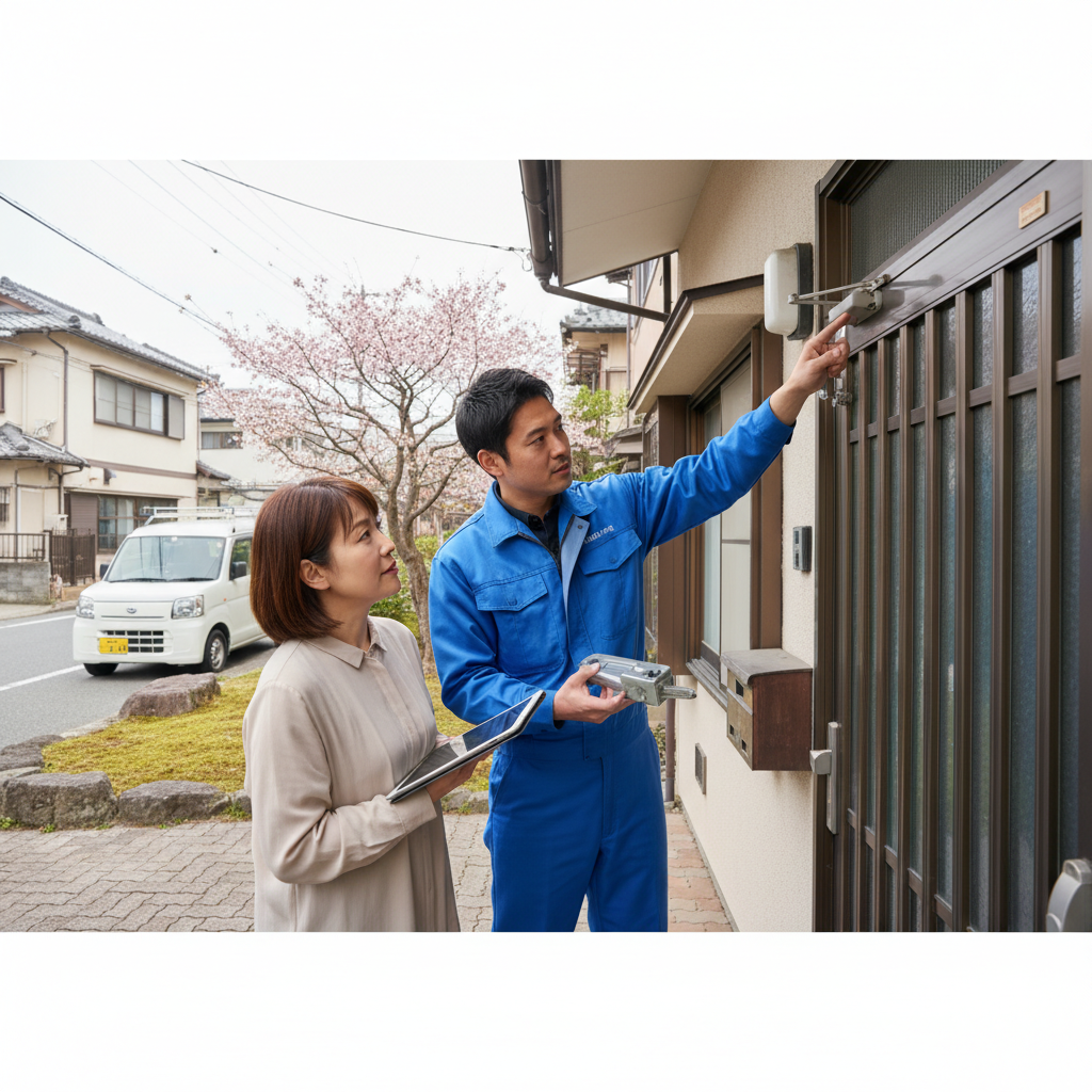 板橋区大山金井町 ドアクローザー交換の料金相場、事例、依頼の流れ
