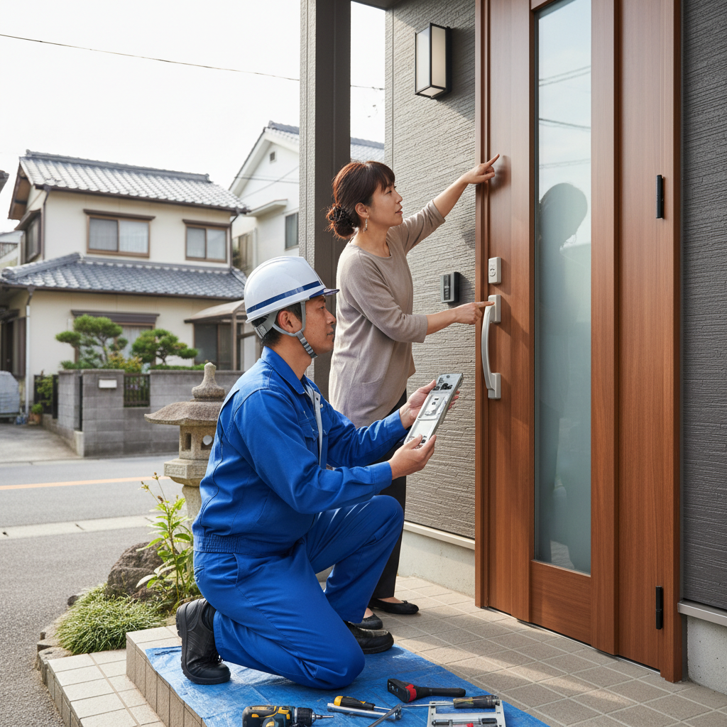 板橋区幸町 ドアクローザー交換の料金・事例・依頼の流れ