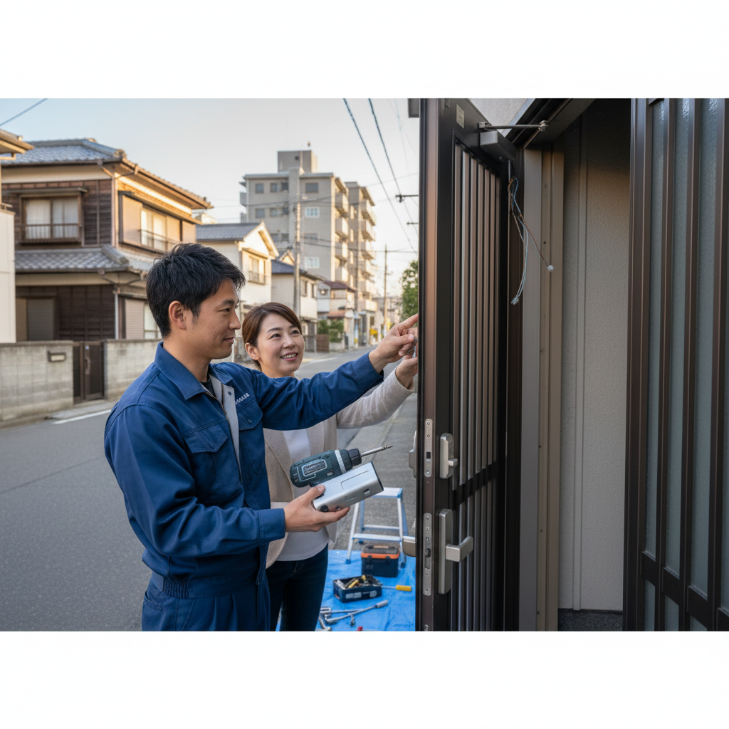 板橋区清水町でのドアクローザー交換：料金・事例・依頼の流れ