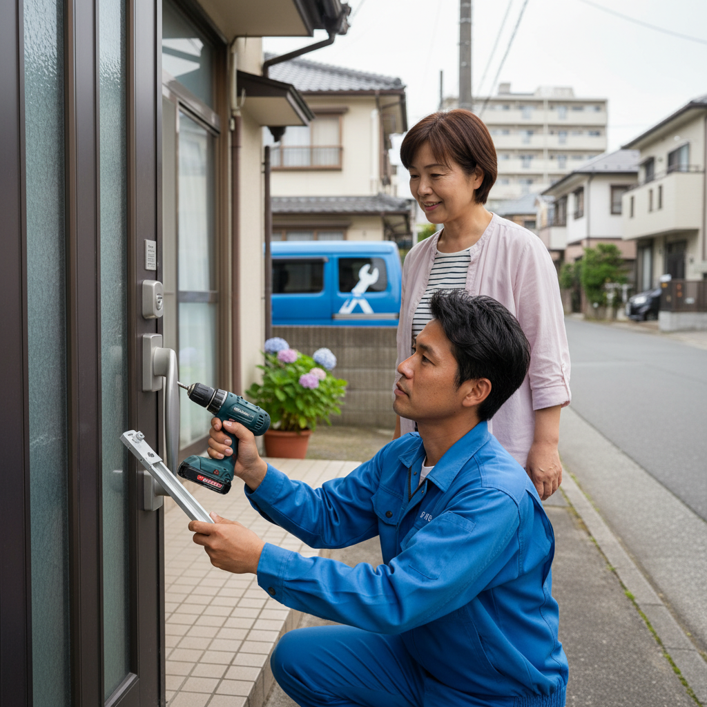 板橋区蓮根のドアクローザー交換：料金相場・事例・依頼の流れ
