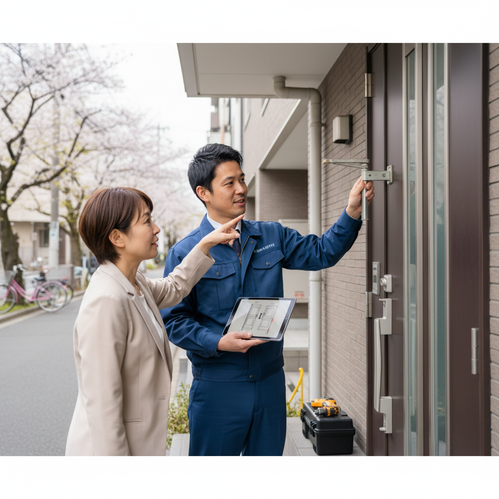 板橋区南町 ドアクローザー交換の料金相場と依頼の流れ