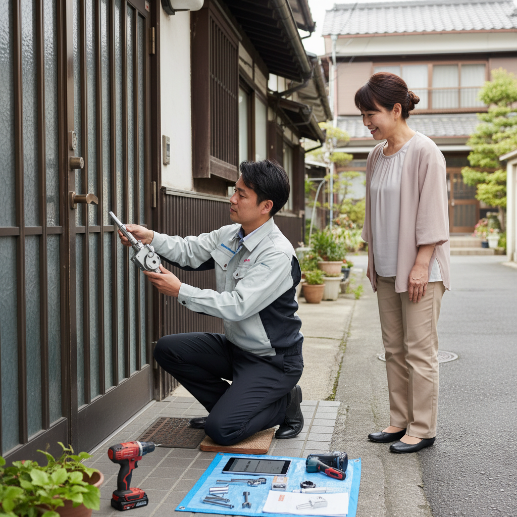 板橋区宮本町 ドアクローザー交換の料金・事例・依頼の流れ