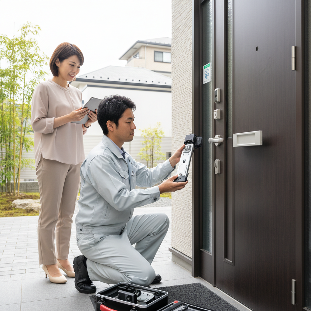 板橋区新河岸でのドアクローザー交換：料金・事例・依頼の流れ