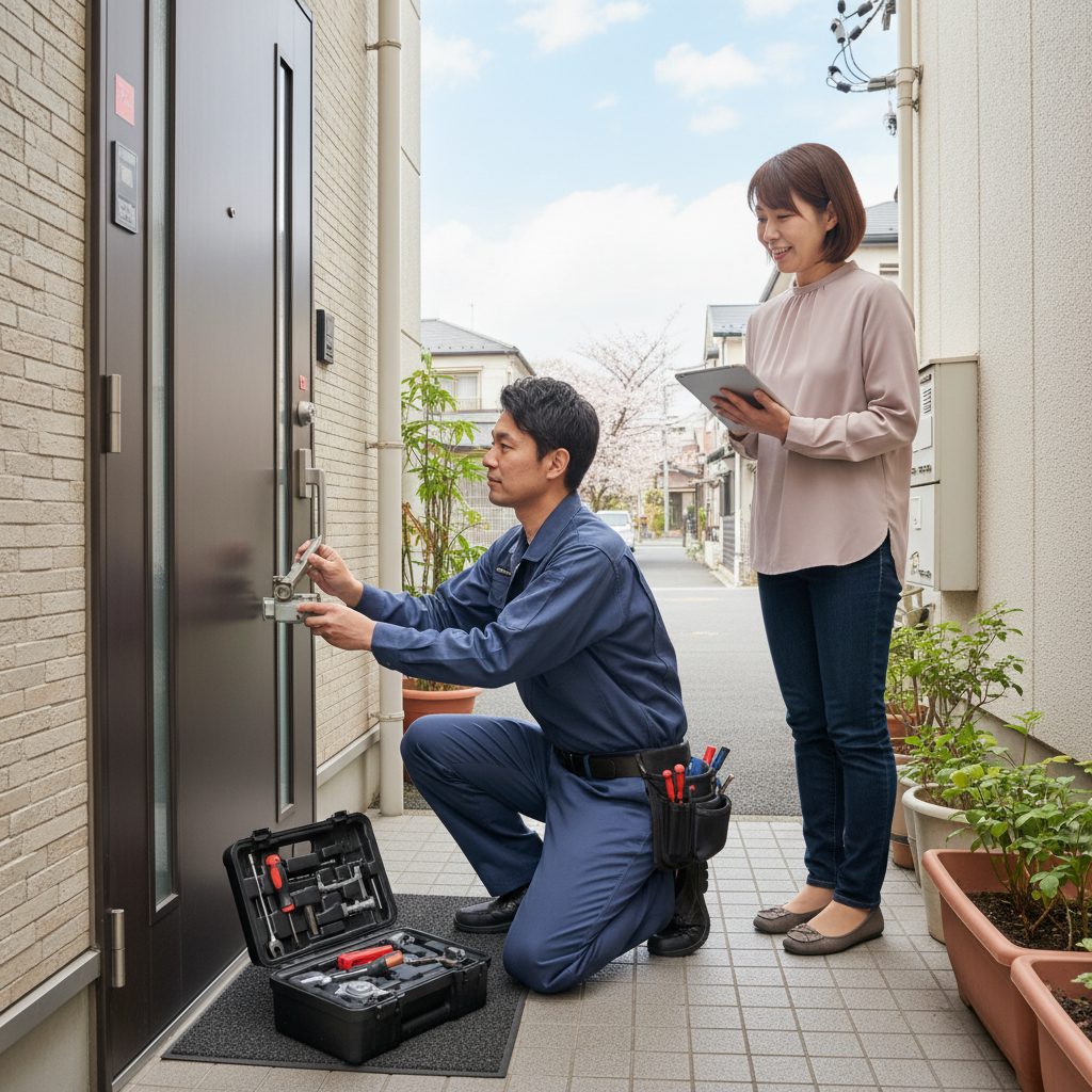 板橋区大谷口でのドアクローザー交換:料金・事例・依頼の流れ