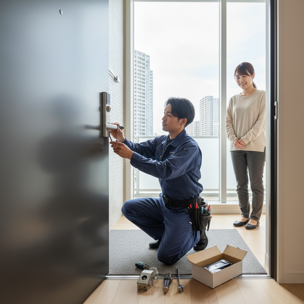 中央区晴海でのドアクローザー交換:料金相場、事例、依頼の流れ