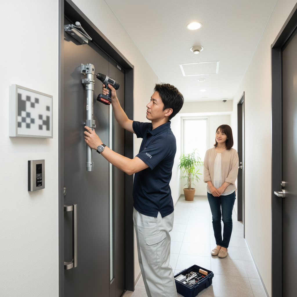 中央区大伝馬町でのドアクローザー交換:料金・事例・依頼の流れ