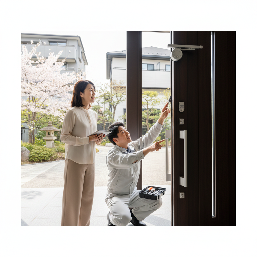 中央区富士見 ドアクローザー交換の料金相場、事例、依頼の流れ