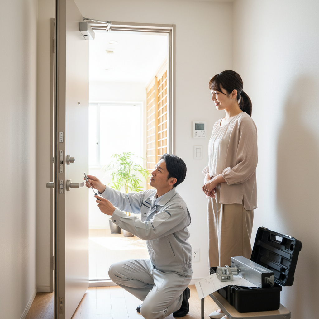 中央区宮下本町 ドアクローザー交換：料金相場・事例・依頼の流れ
