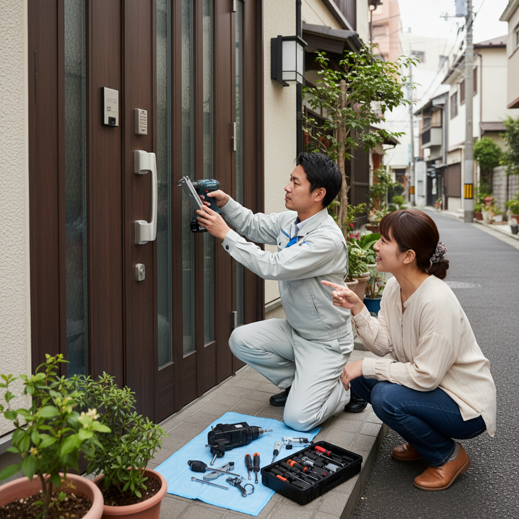 中央区横山台のドアクローザー交換：料金相場と依頼の流れ
