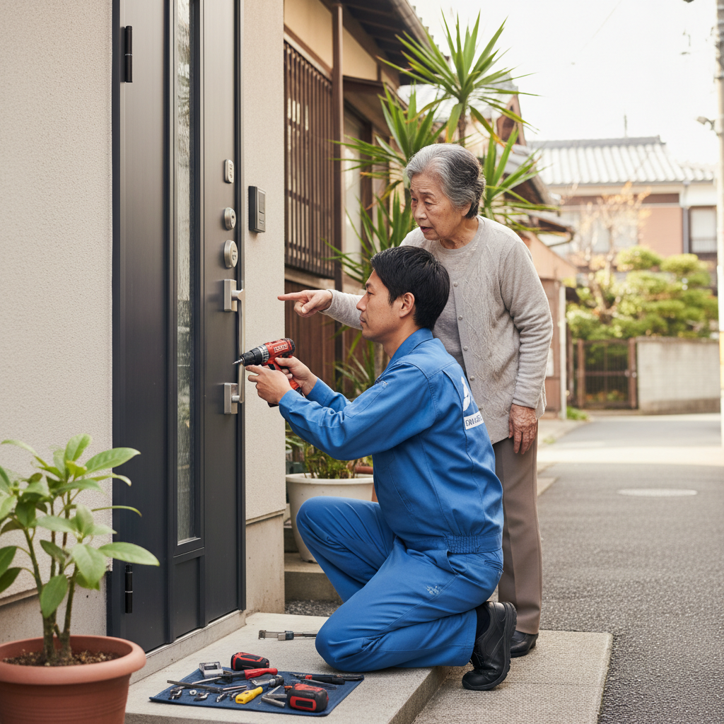 文京区千駄木でのドアクローザー交換：料金相場、事例、依頼の流れ