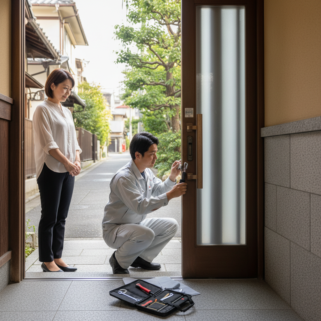 文京区弥生 ドアクローザー交換の料金・事例・依頼の流れ
