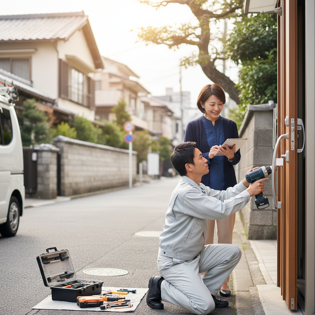 文京区湯島 ドアクローザー交換:料金・事例・依頼の流れ