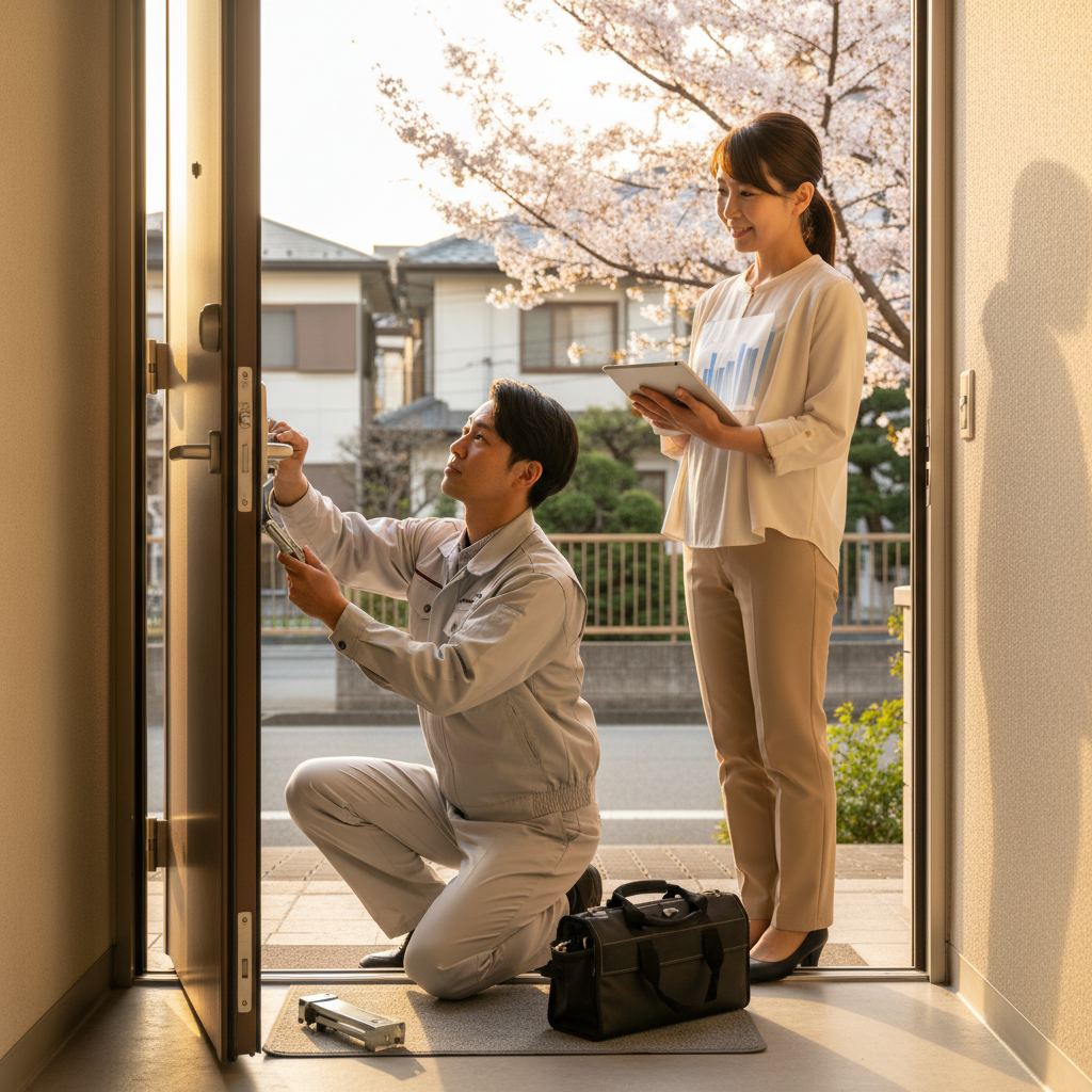 板橋区でのドアクローザー交換の料金相場、事例、依頼の流れ