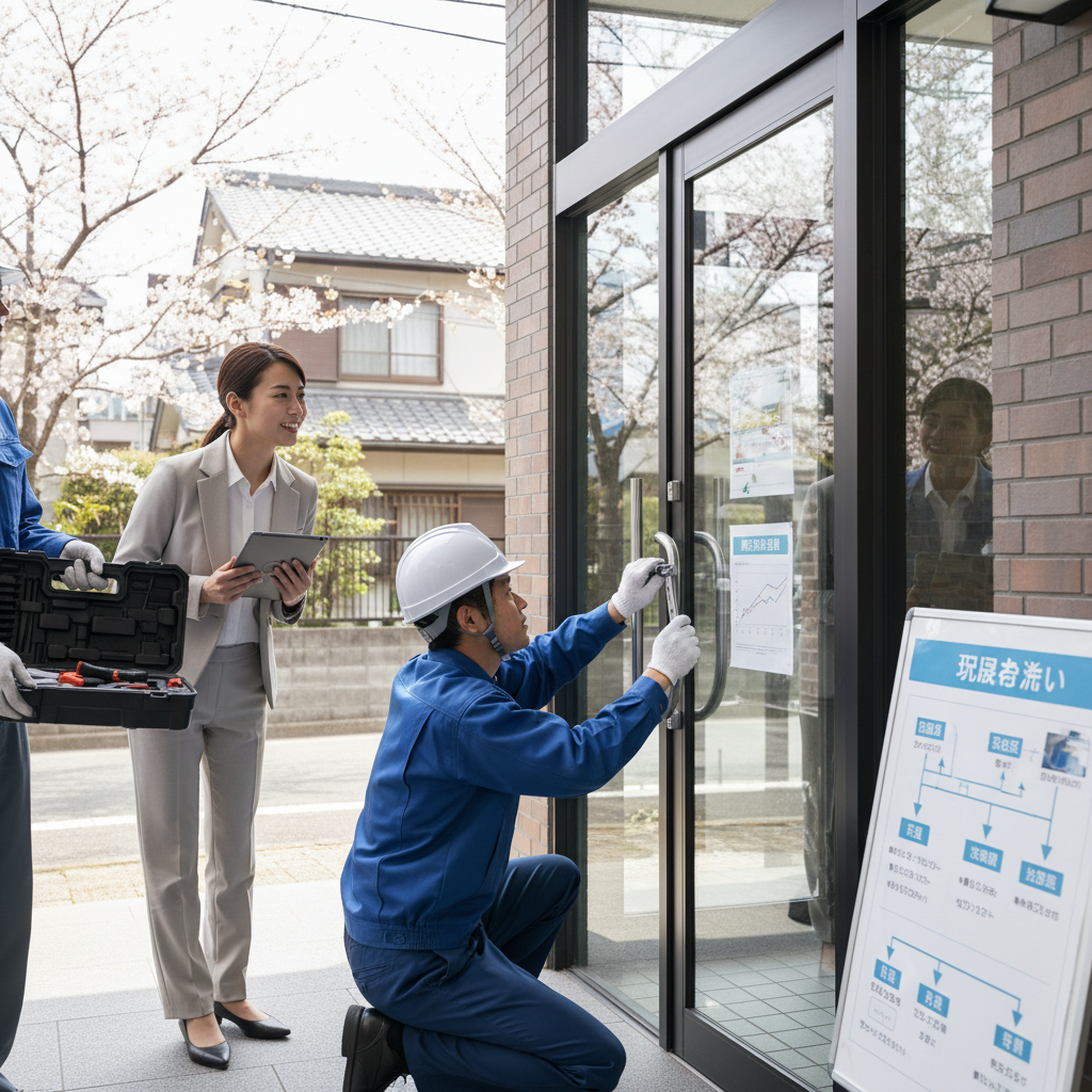 北区 ドアクローザー交換の料金相場・事例・依頼の流れ