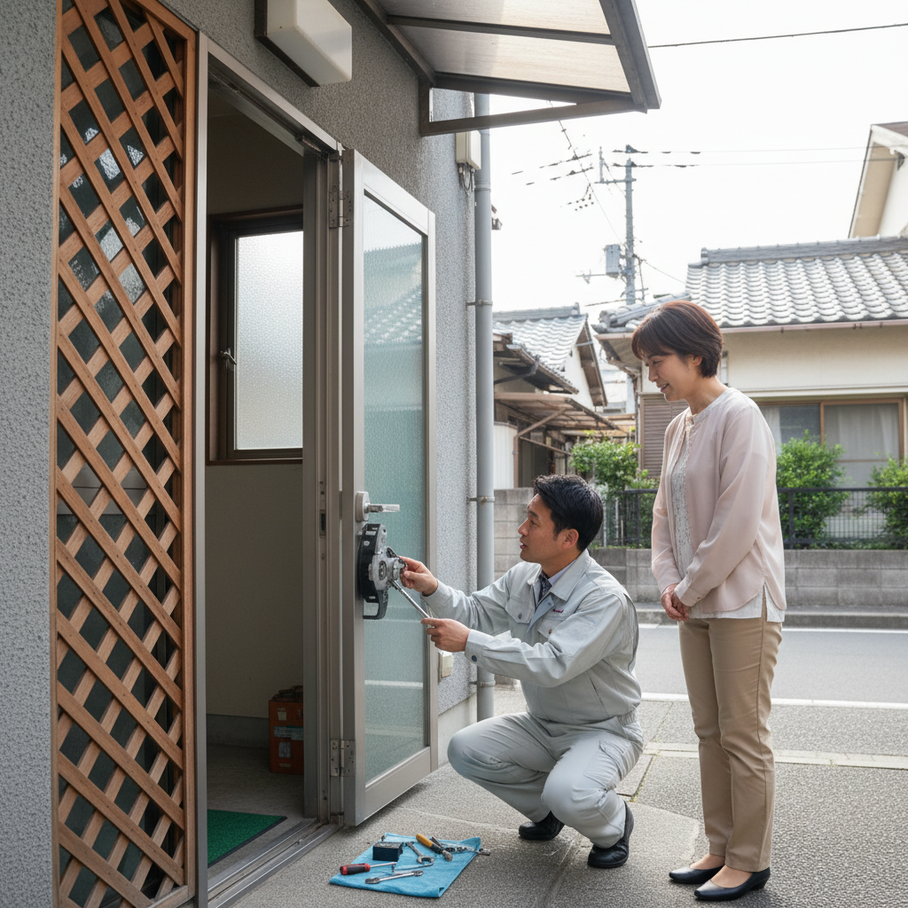 墨田区でのドアクローザー交換：料金相場、事例、依頼の流れ