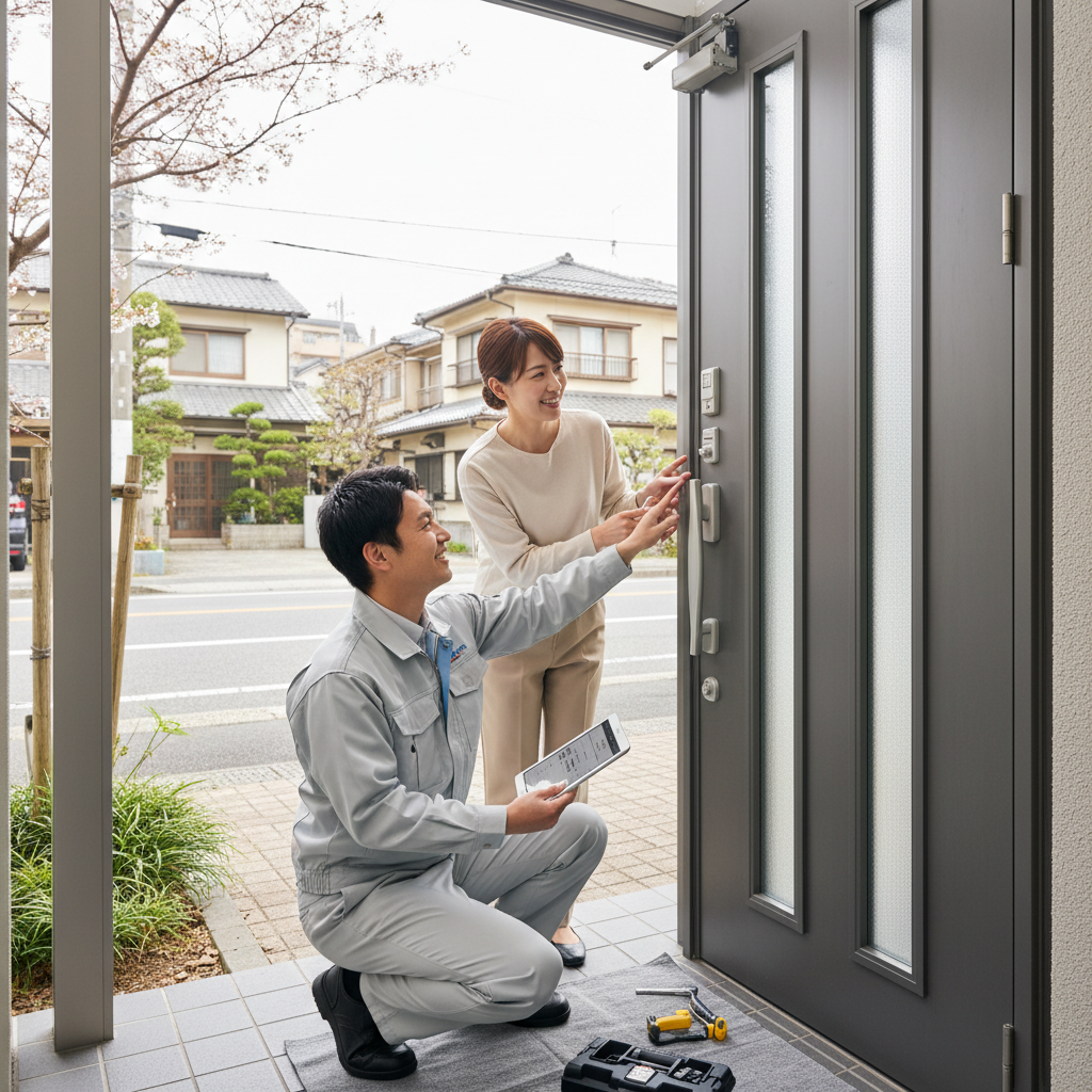世田谷区のドアクローザー交換：料金相場、事例、依頼の流れ