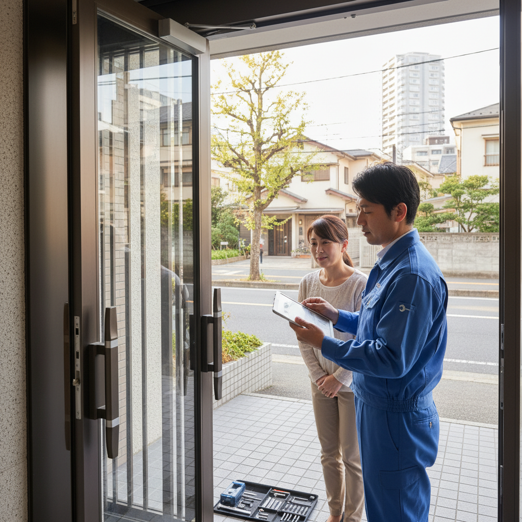 豊島区のドアクローザー交換：料金相場、事例紹介、依頼の流れ