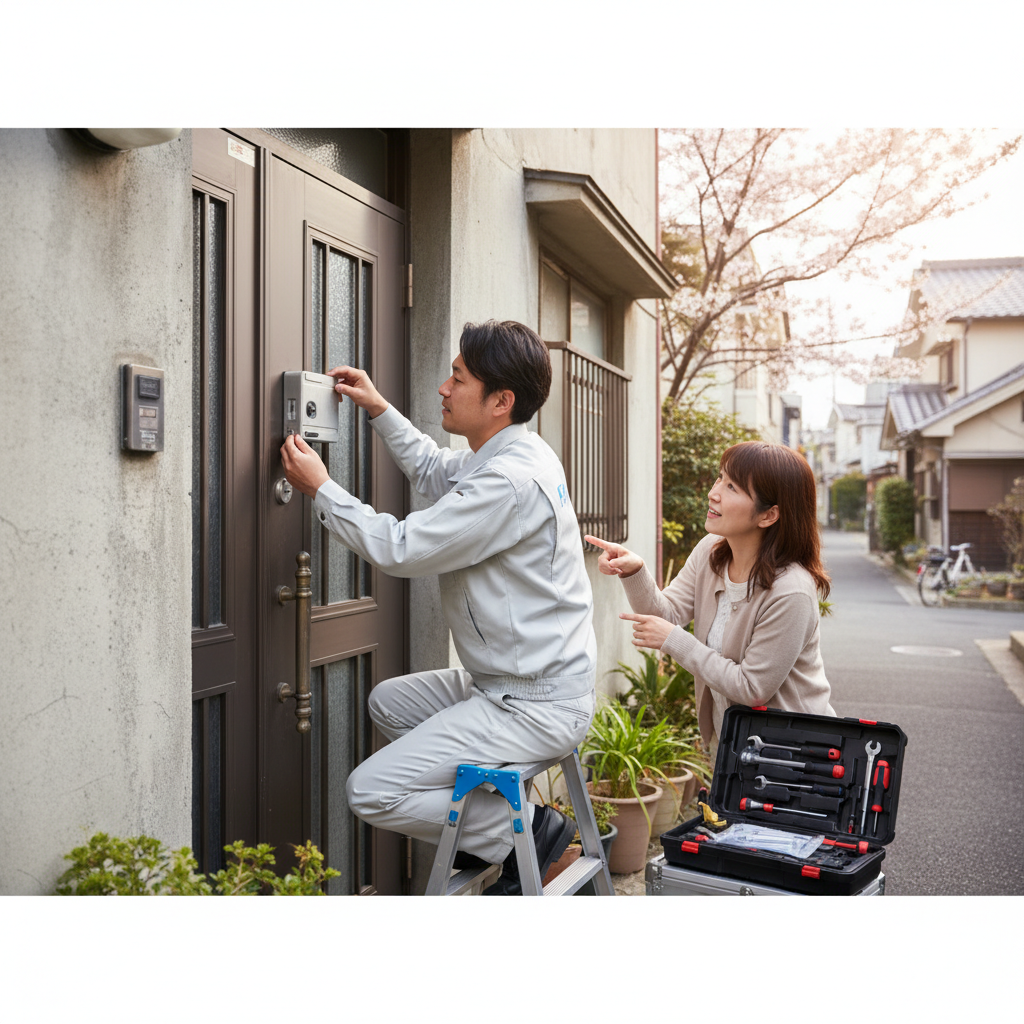 中野区 ドアクローザー交換の料金相場、事例、依頼の流れ