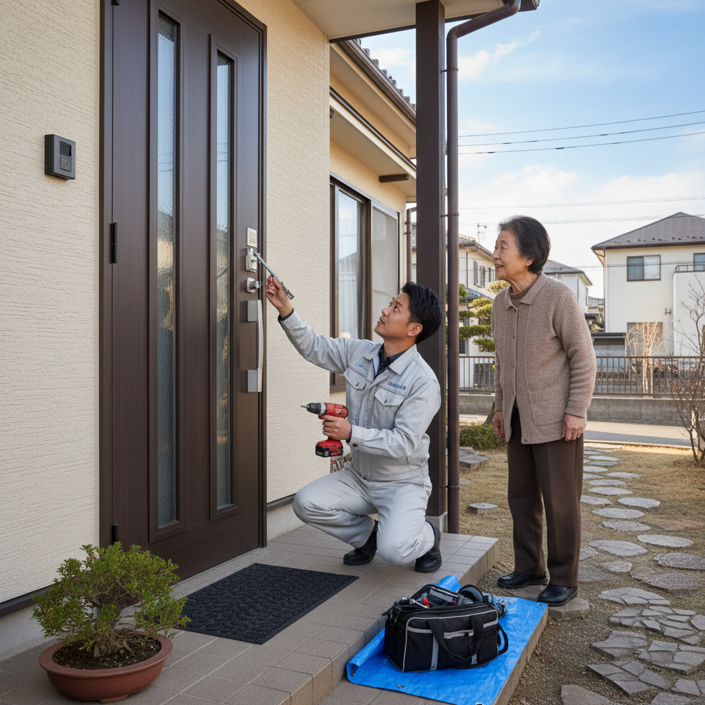 千葉県八街市 ドアクローザー交換の料金相場と依頼の流れ