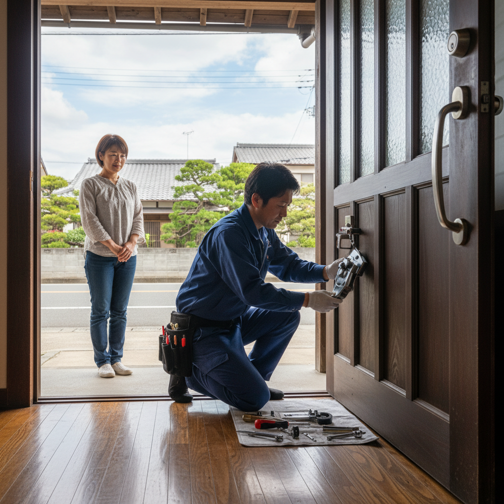 千葉県匝瑳市 ドアクローザー交換の料金相場と依頼の流れ