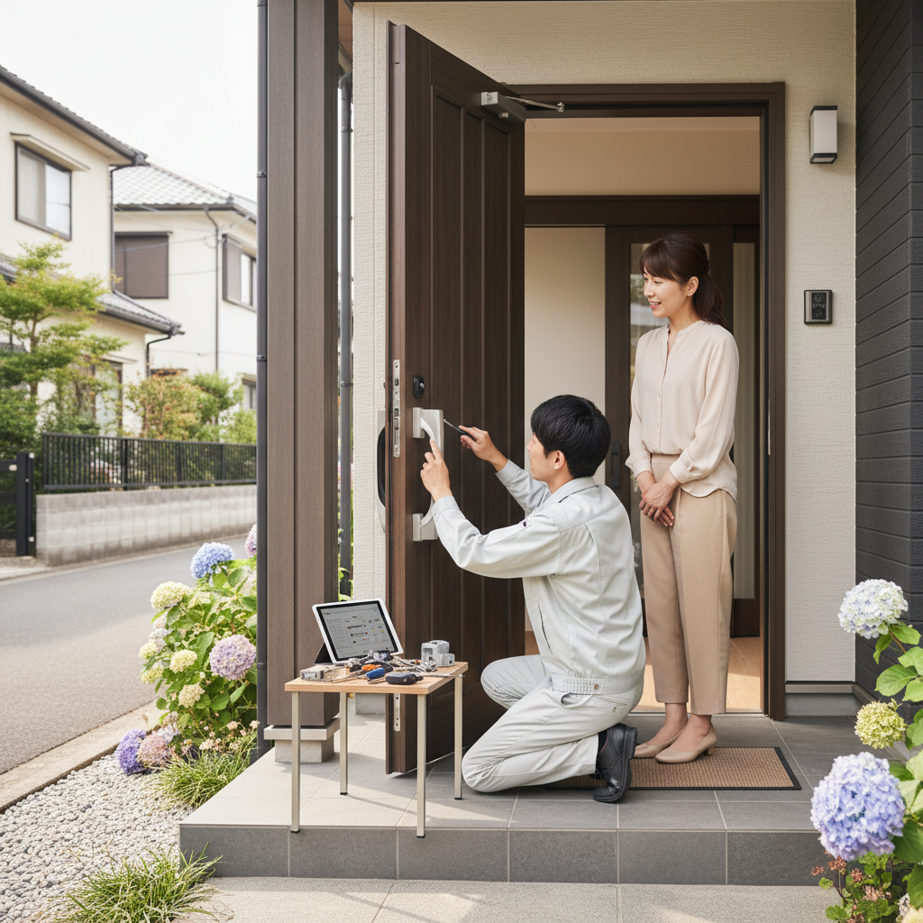 千葉県千葉市のドアクローザー交換:料金相場、事例、依頼の流れ