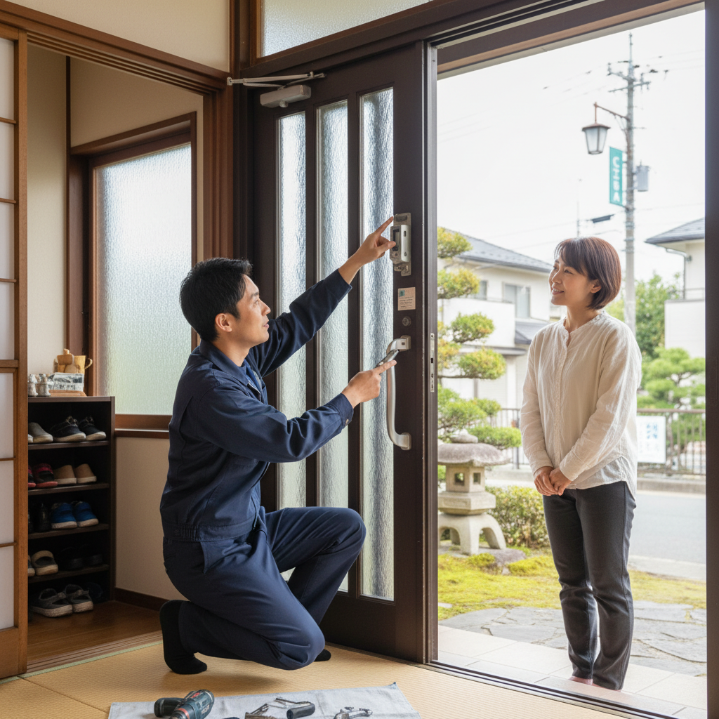 千葉県印西市 ドアクローザー交換の料金・事例・依頼の流れ