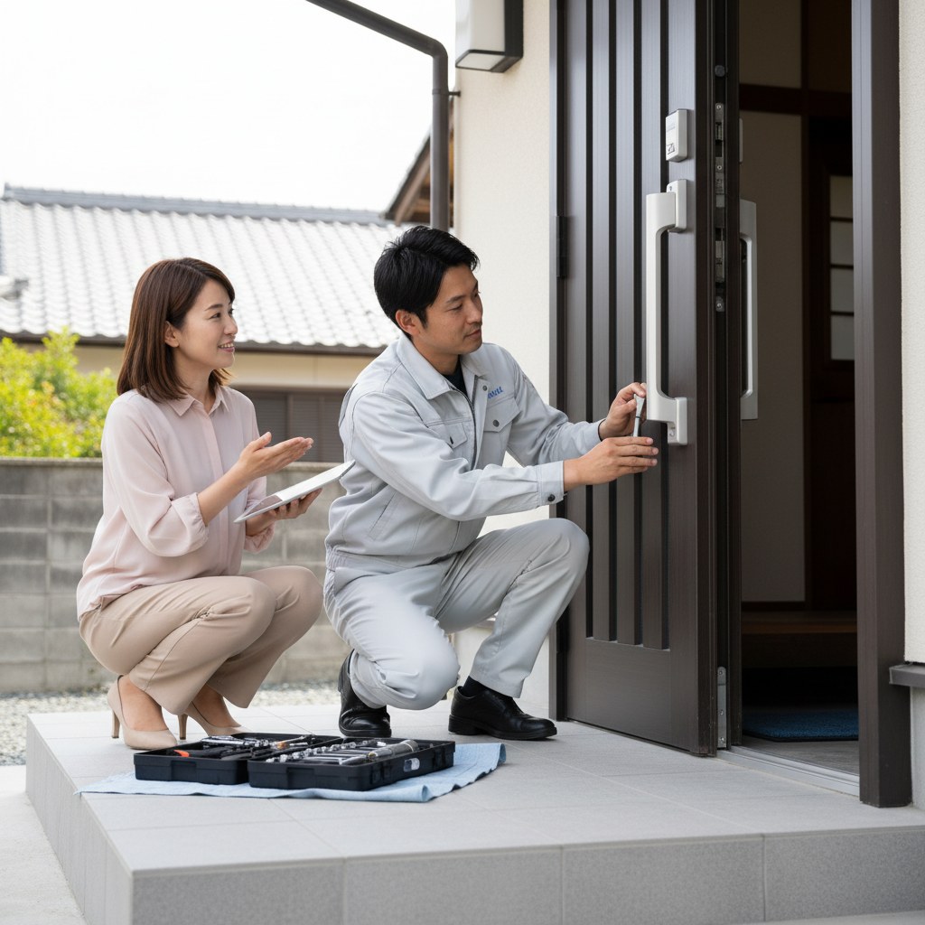 千葉県大網白里市 ドアクローザー交換の料金相場・事例・依頼の流れ