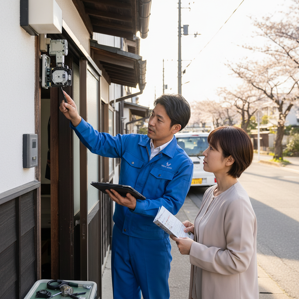 千葉県山武市 ドアクローザー交換：料金・事例・依頼の流れ