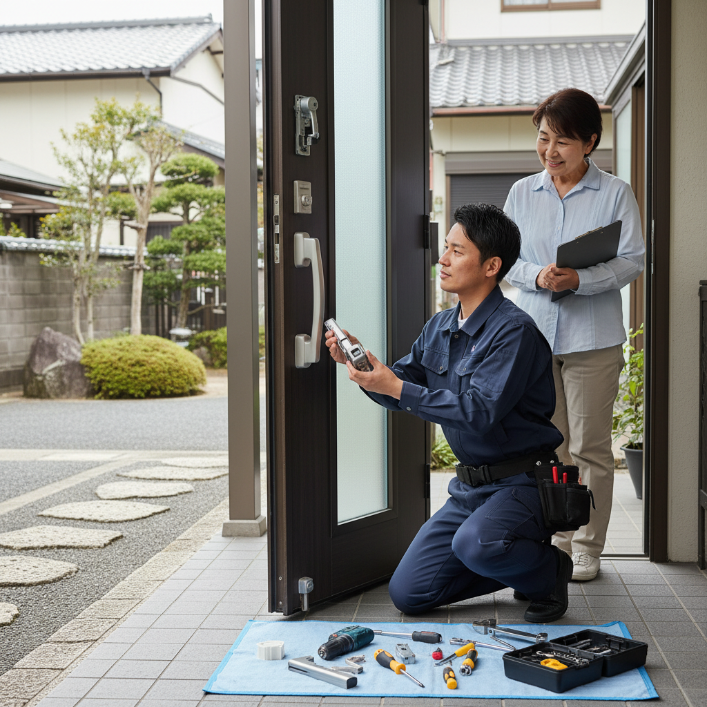 千葉県市川市 ドアクローザー交換の料金相場、事例、依頼の流れ