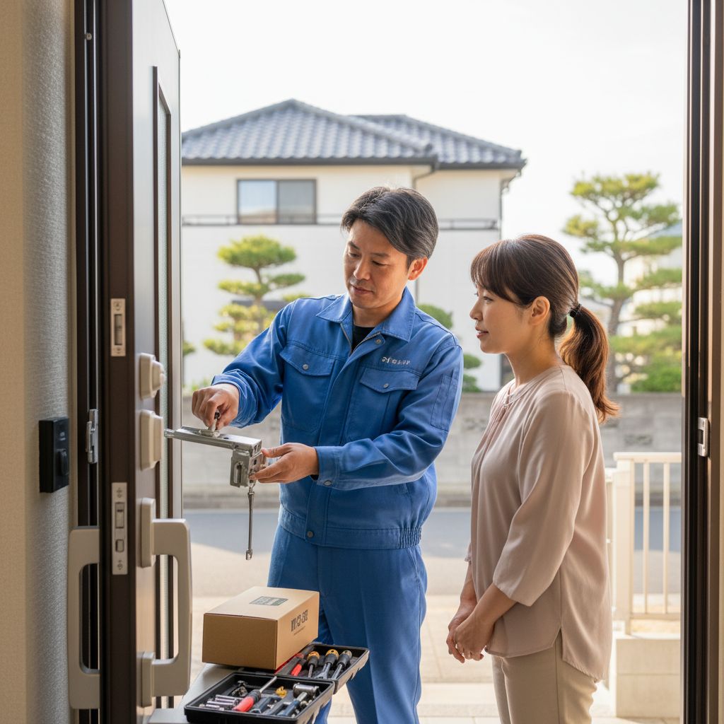 千葉県旭市 ドアクローザー交換の料金相場と依頼の流れ