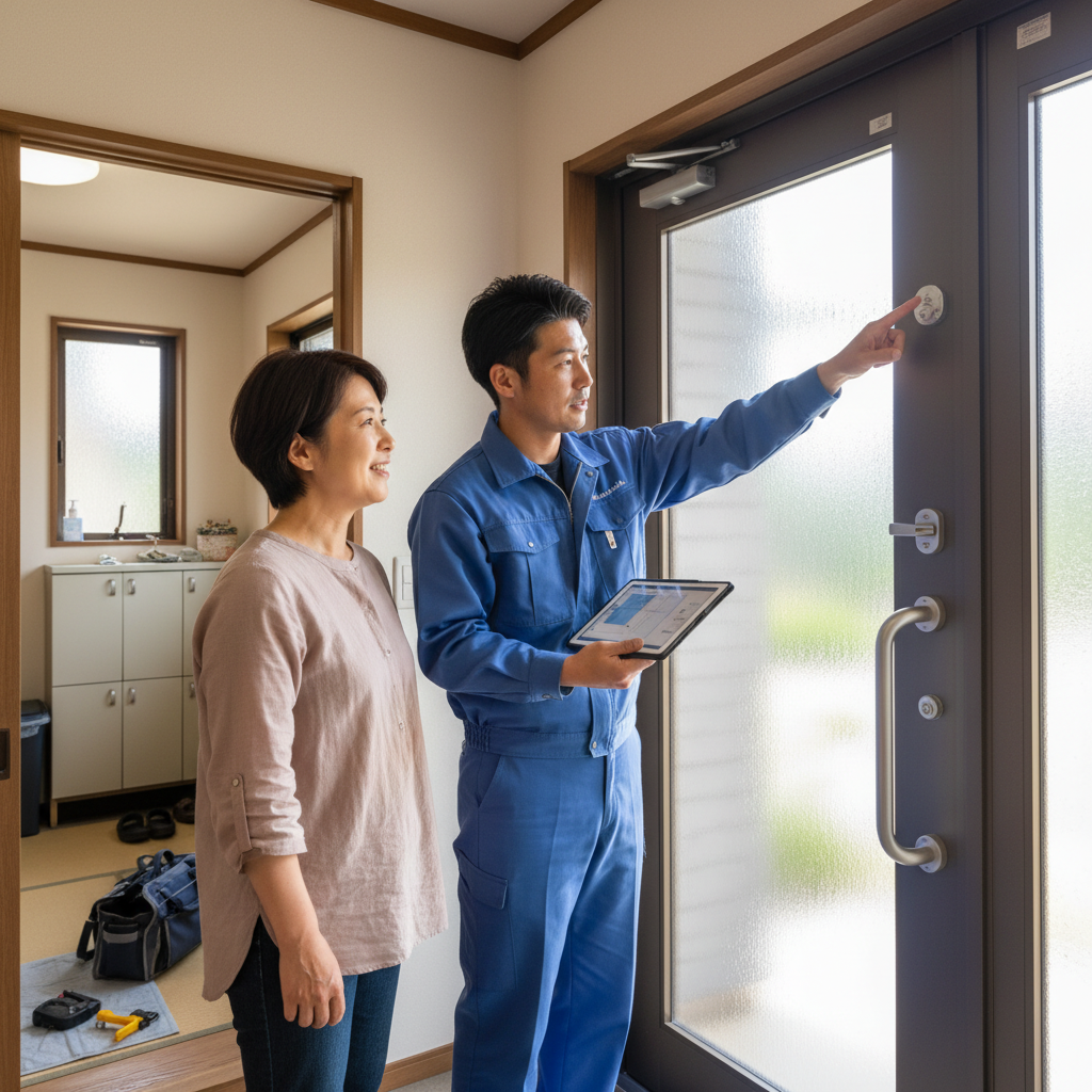千葉県白井市でのドアクローザー交換の料金・事例・依頼の流れ