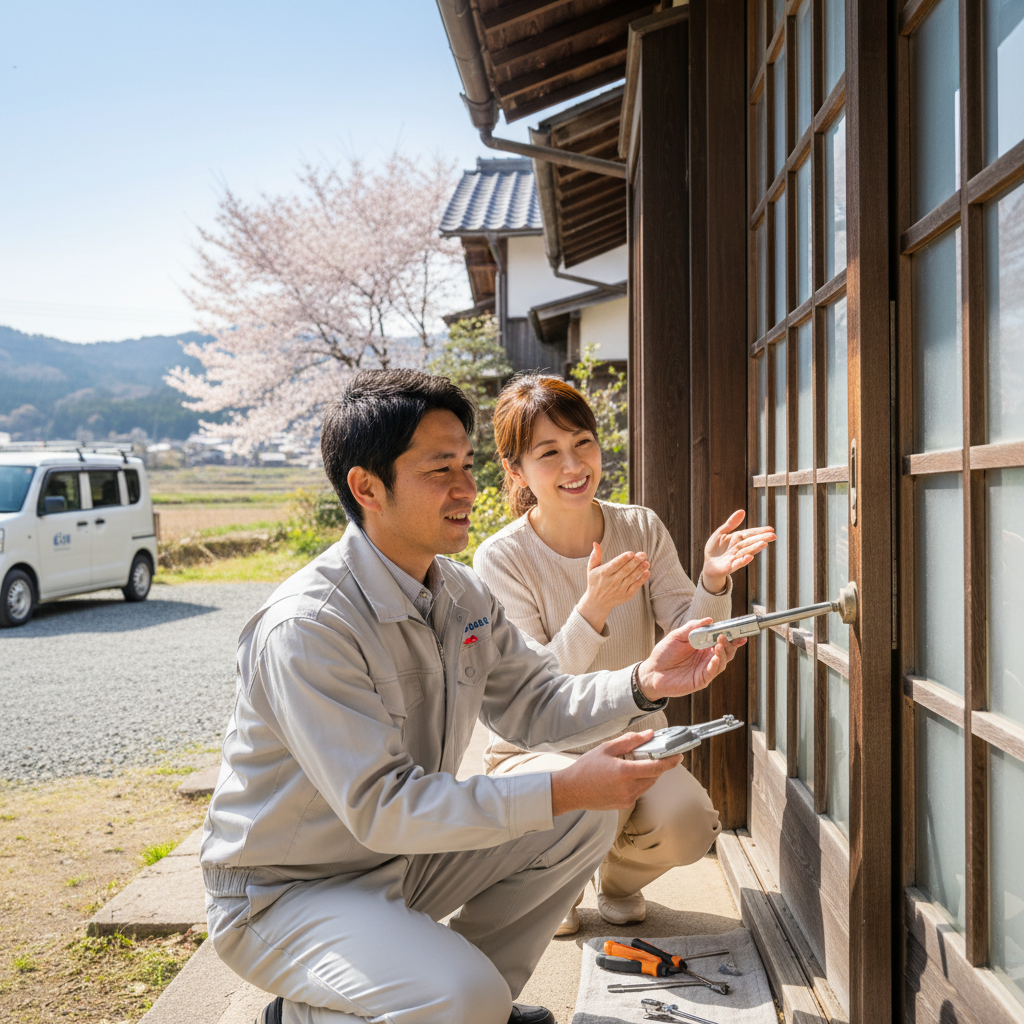 千葉県芝山町 ドアクローザー交換の料金・事例・依頼の流れ