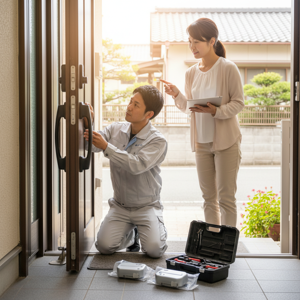 千葉県袖ケ浦市 ドアクローザー交換:料金・事例・依頼の流れ