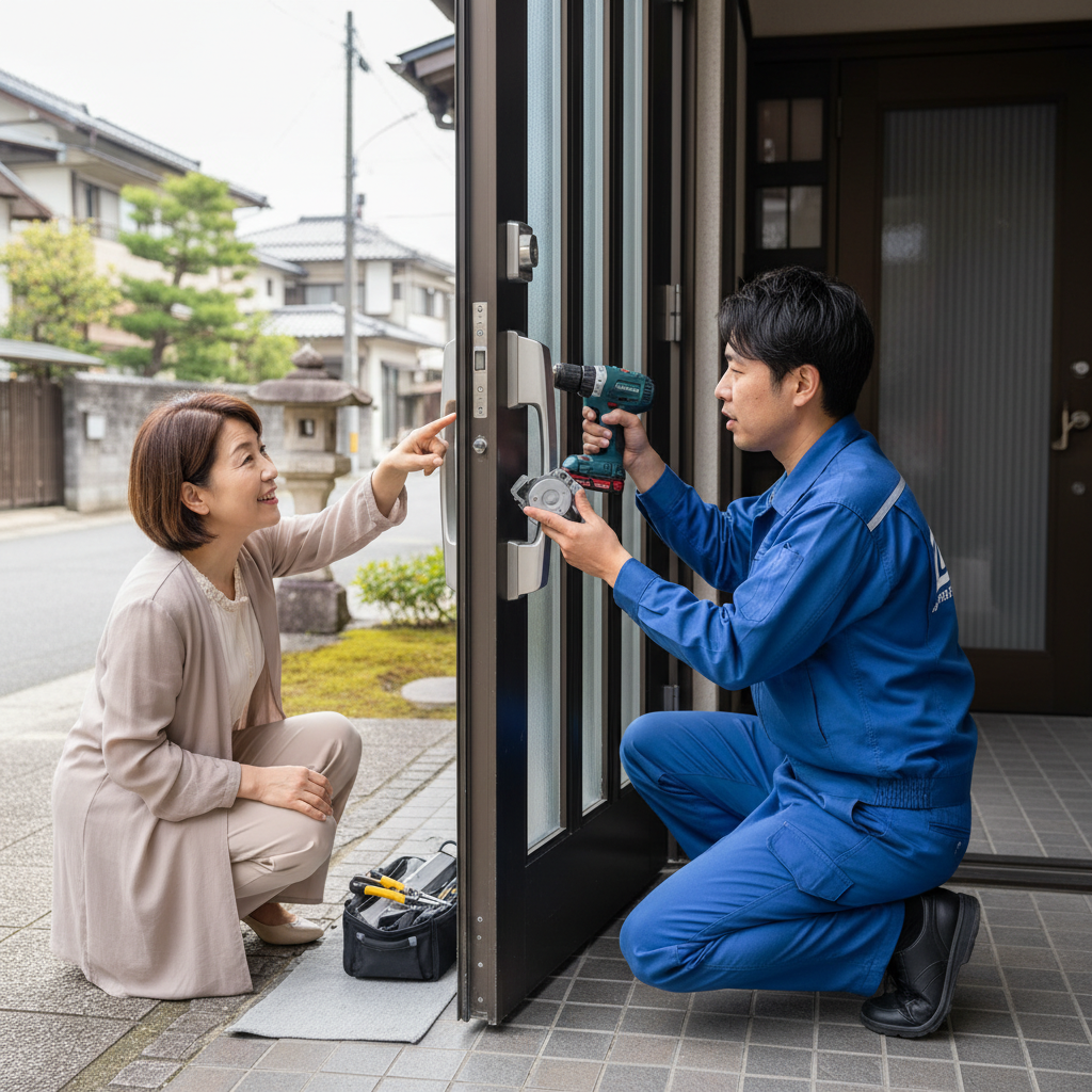 千葉県 酒々井町 ドアクローザー交換：料金・事例・依頼の流れ