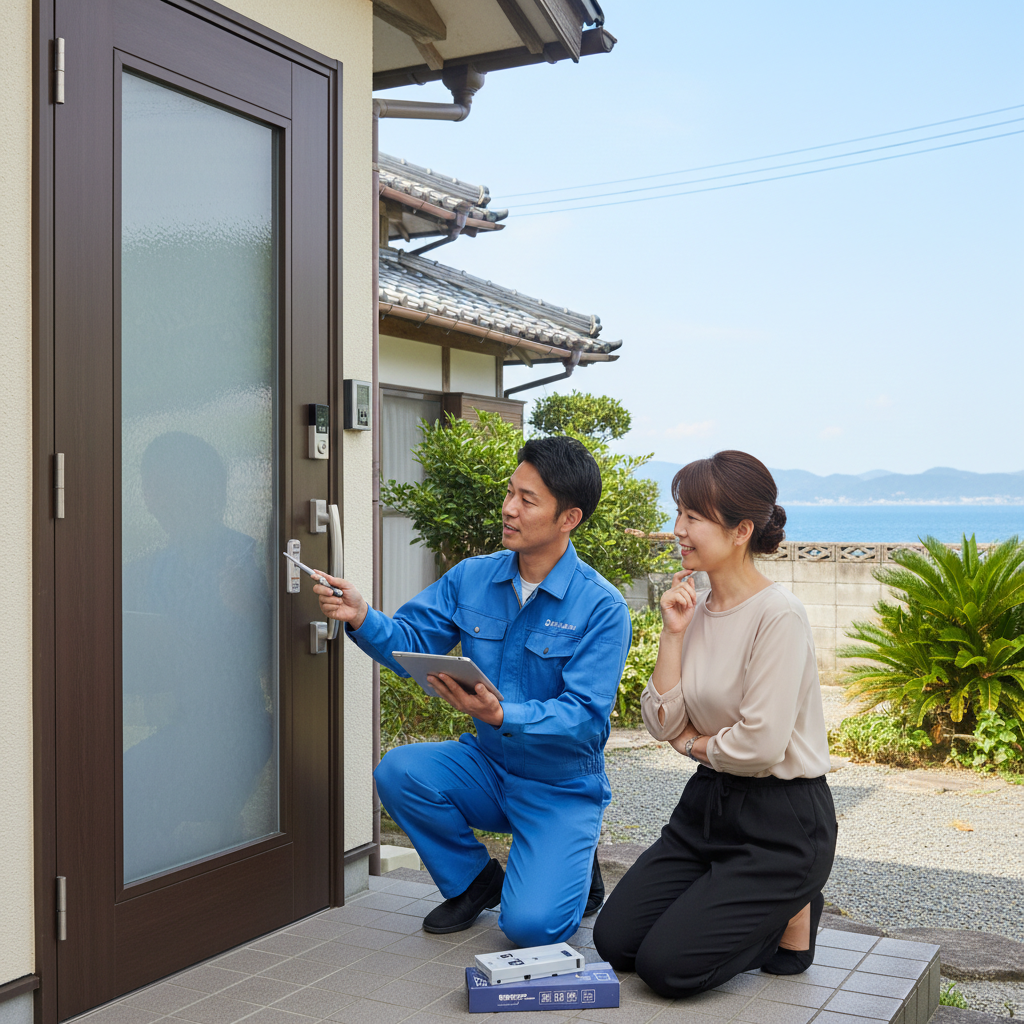 千葉県 鋸南町 ドアクローザー交換の料金相場、事例、依頼の流れ