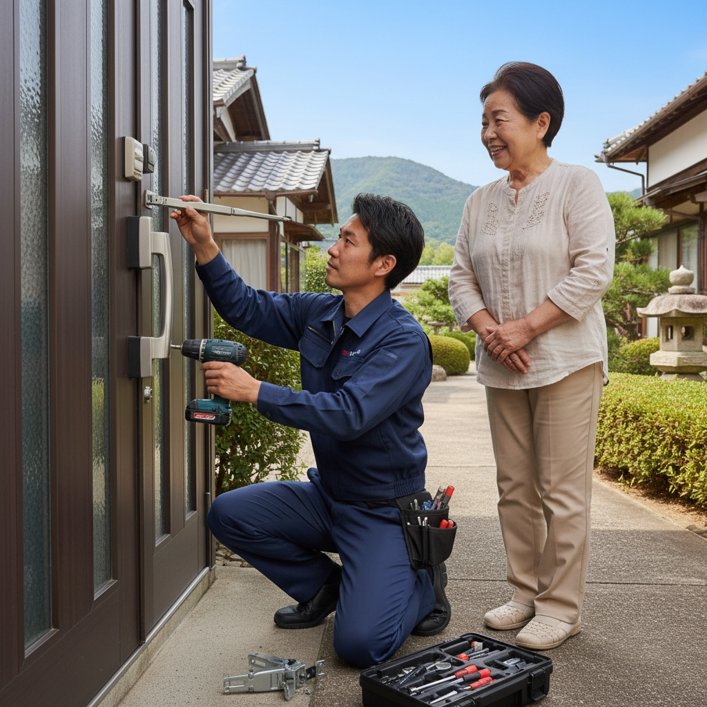 千葉県長南町 ドアクローザー交換の料金・事例・依頼の流れ