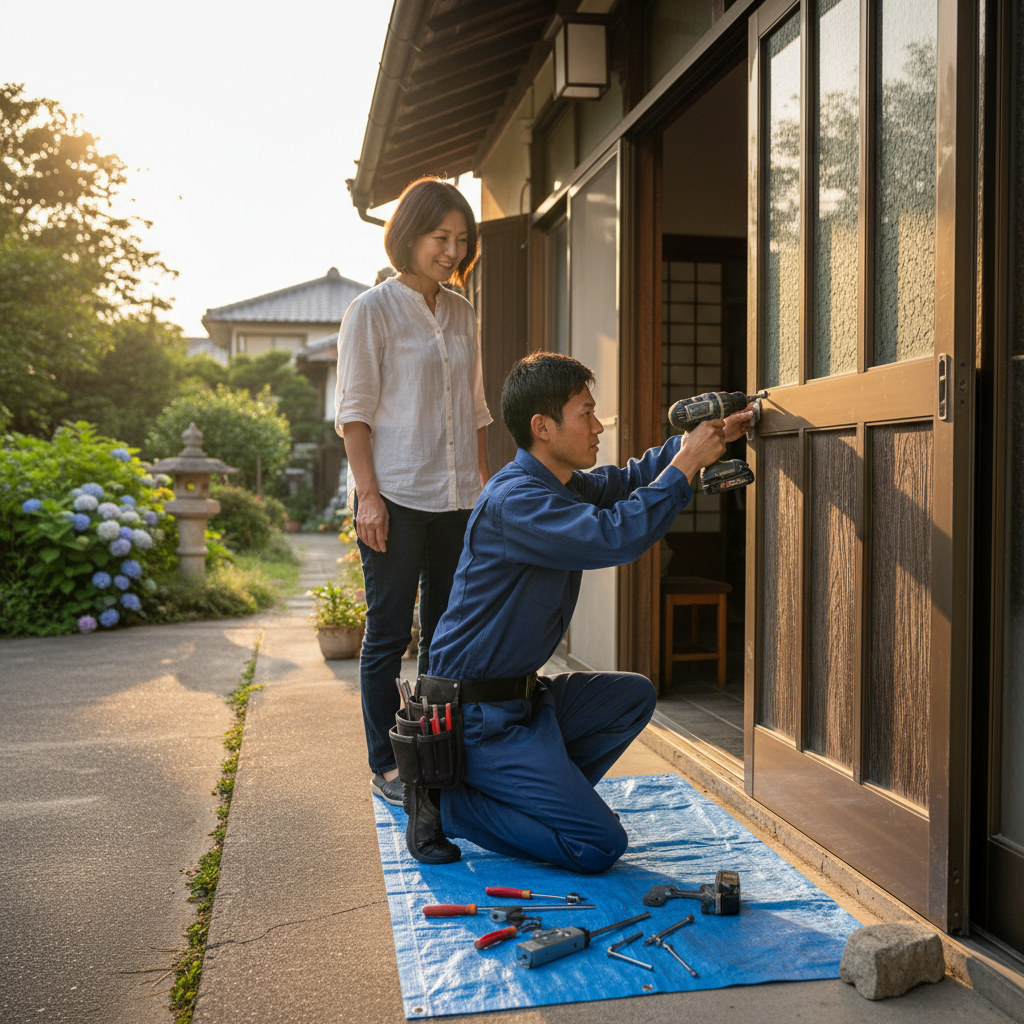 千葉県長柄町でのドアクローザー交換：料金相場、事例、依頼の流れ