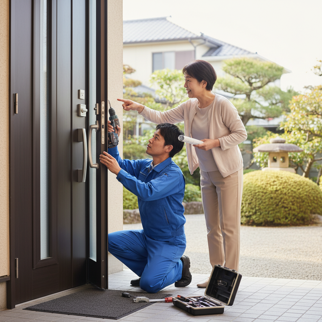 千葉県鴨川市でのドアクローザー交換：料金相場、事例、依頼の流れ